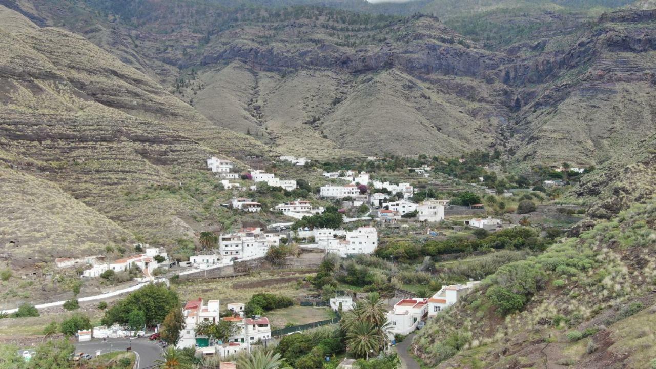 Vivelorural Atico Y Terraza En El Risco De Agaete Appartement Agaete  Buitenkant foto