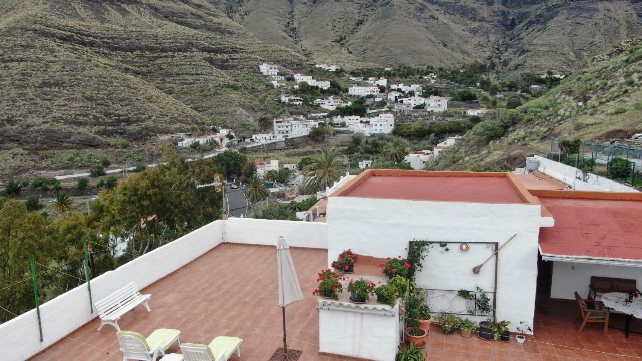Vivelorural Atico Y Terraza En El Risco De Agaete Appartement Agaete  Buitenkant foto